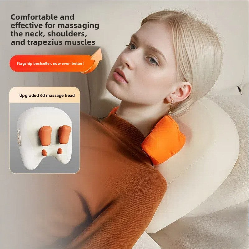 Rechargeable Neck and Shoulder Massager with Heat Therapy